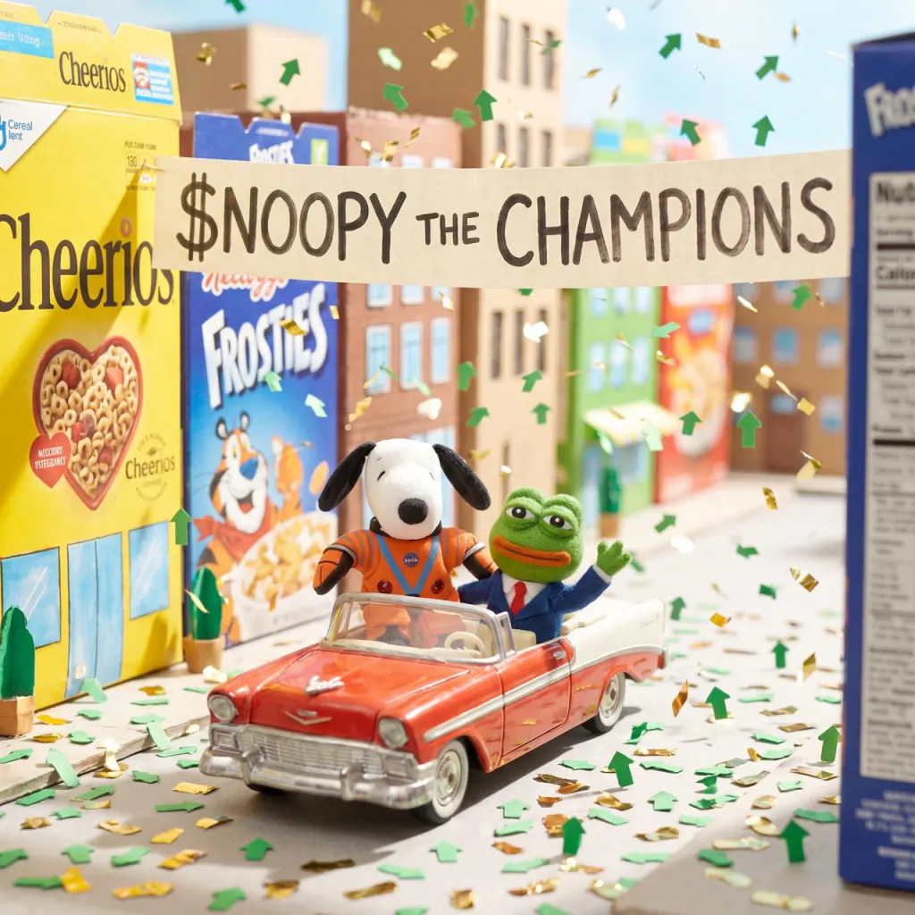 Snoopy plushie portrait · visor shine farewell